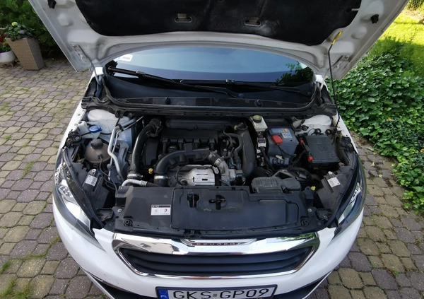 Peugeot 308 cena 25700 przebieg: 230000, rok produkcji 2014 z Kościerzyna małe 232